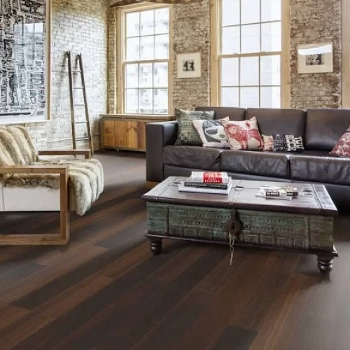 ДУБ ВОРОТА ЛИННЕЯ ПАРКЕТНАЯ ДОСКА KAHRS HABITAT